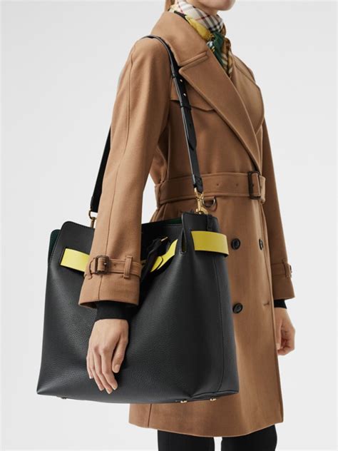 how much is burberry belt bag|Burberry large leather belt bag.